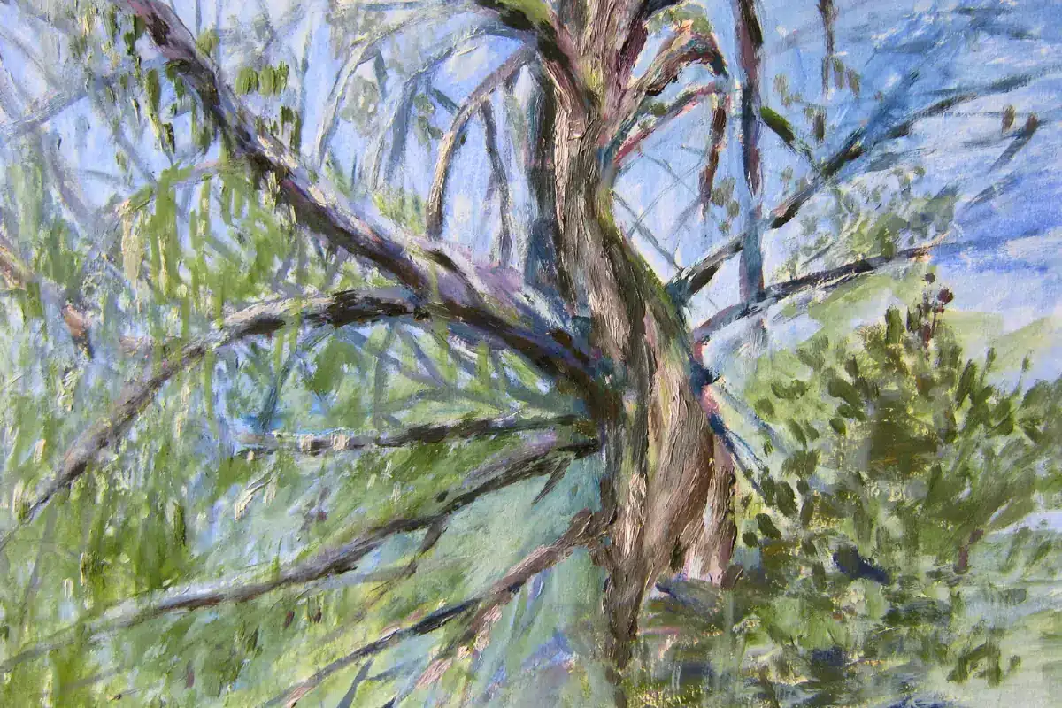 Ölbild Eukalyptusbaum – Christiane Odefey
