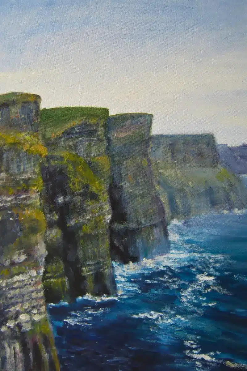 Ölgemälde Cliffs of Moher Irland – Christiane Odefey