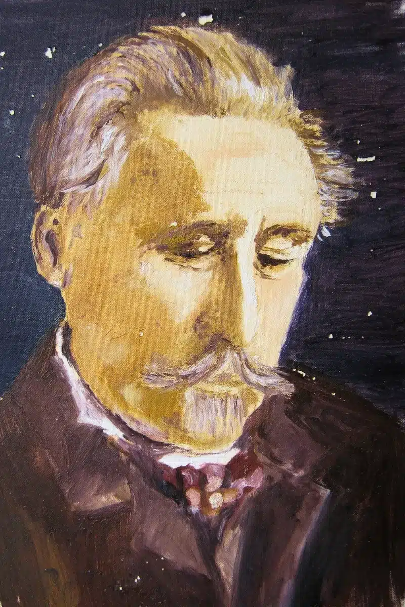 Ölporträt Karl May – Christiane Odefey